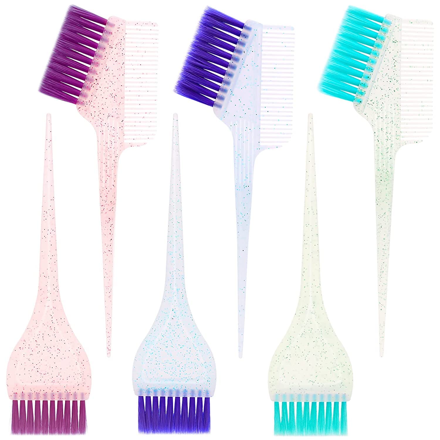 Home Barbershop - Professional ย้อมผมแปรง Salon MINI Non-SLIP สีครีมแปรงผมแปรงย้อมผม