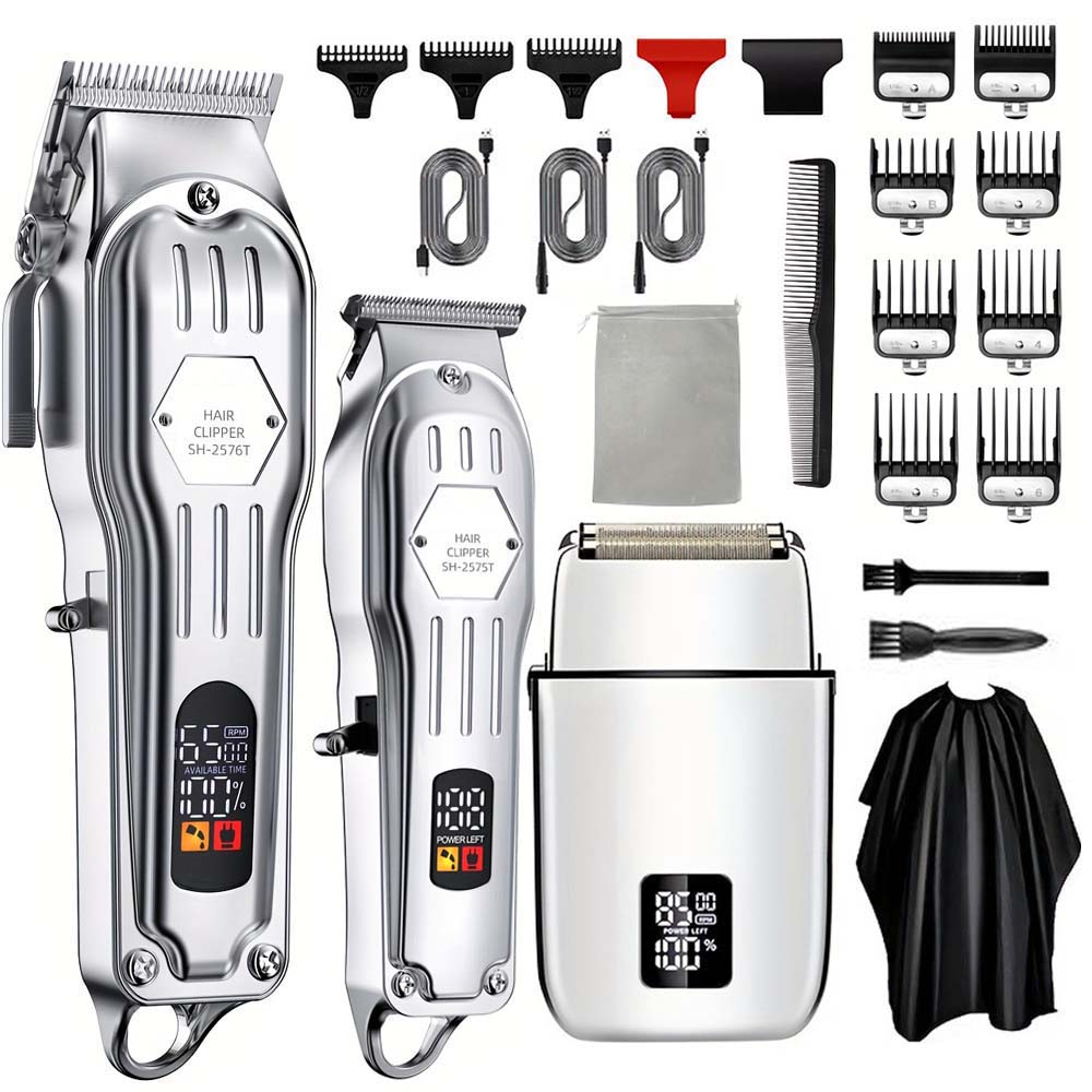 ชุดเครื่องตัดผมและเครื่องเล็มข - Home Barbershop บทวิจารณ์และราคา