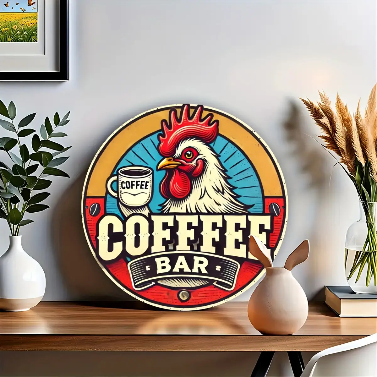 ป้ายอะลูมิเนียมวินเทจ 2 มิติ | - Home Bar And Coffee บทวิจารณ์และราคา