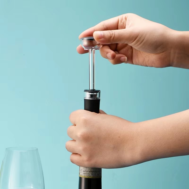 ขวดไวน์รั่วซีลปั๊มสูญญากาศ Sto - Wine Preservation Pump บทวิจารณ์และราคา