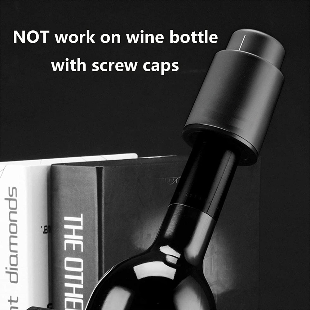 สูญญากาศขวดไวน์ Stopper ปิดผนึ - Wine Preservation Pump บทวิจารณ์และราคา