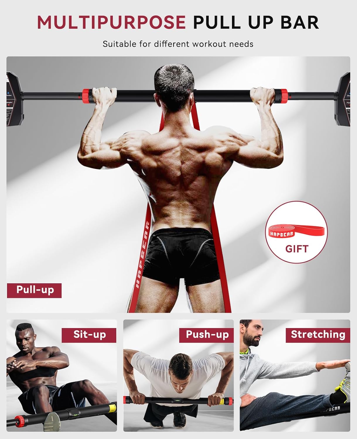 บาร์โหนปรับระดับความกว้างได้สำ - Home Bar And Gym บทวิจารณ์และราคา