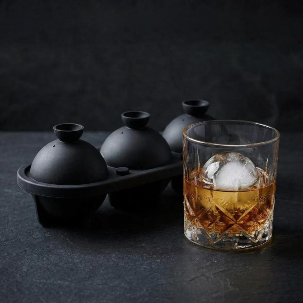 แม่พิมพ์น้ำแข็งซิลิโคนแบบหนา ร - Ice Mold Sphere บทวิจารณ์และราคา