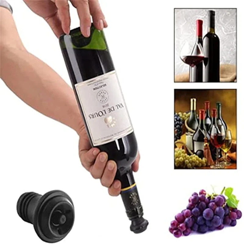 จุกไวน์พร้อมปั๊มไวน์สูญญากาศเค - Wine Preservation Pump บทวิจารณ์และราคา