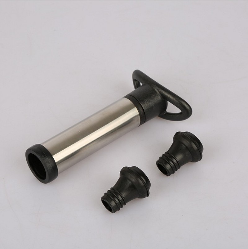 จุกไวน์พร้อมปั๊มไวน์สูญญากาศเค - Wine Preservation Pump บทวิจารณ์และราคา