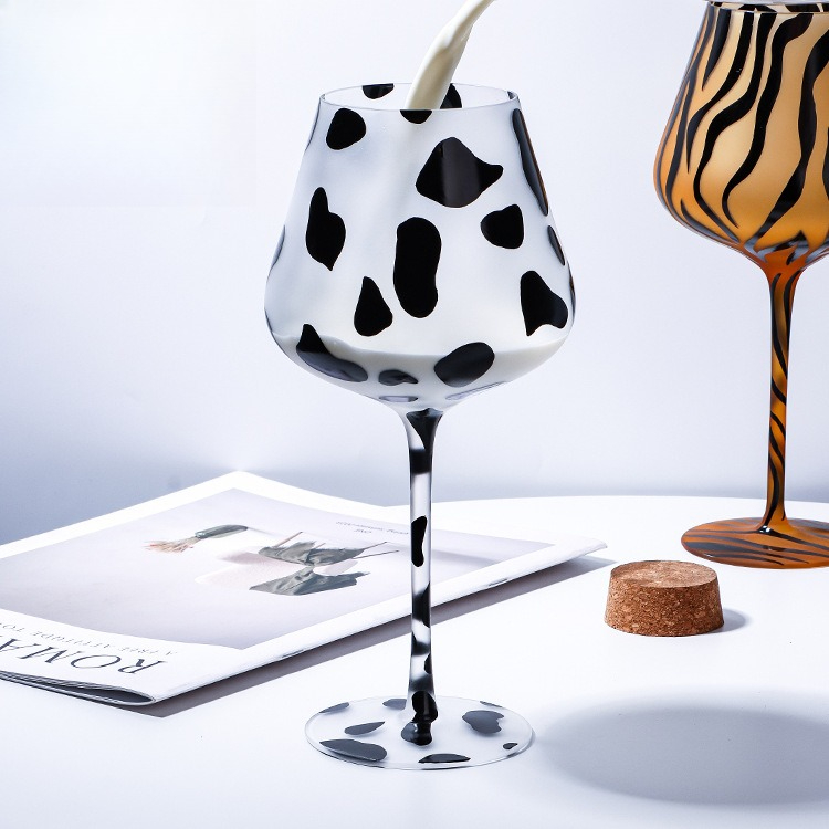 Creative Painted Tiger Leopard - Highball Glass Set บทวิจารณ์และราคา