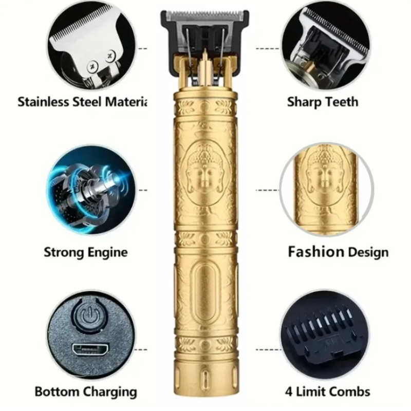เครื่องตัดขนหนวดไฟฟ้า T9 แบบไร - Home Barbershop บทวิจารณ์และราคา