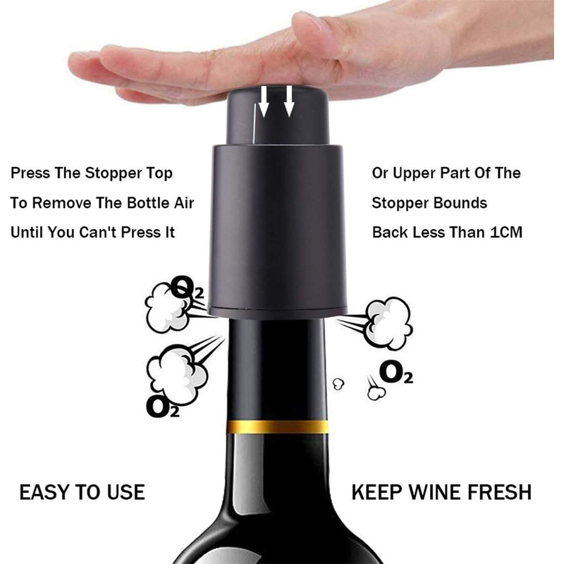 LMETJMA ขวดไวน์ Stoppers สูญญา - Wine Preservation Pump บทวิจารณ์และราคา